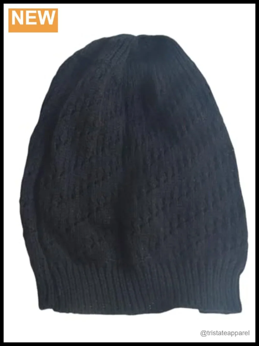 Crochet Beanie Hat Women Slouchy Lightweight Knit Skull Cap 22-23.2in